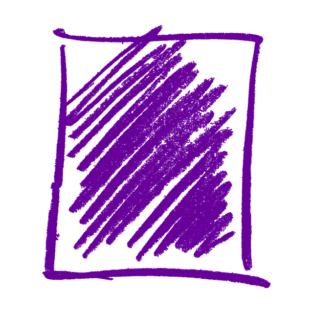 Free box hatching doodle illustration