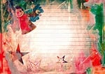 christmas, grunge, watercolour