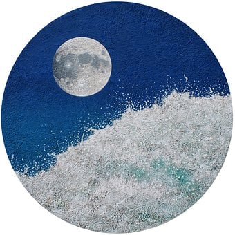 Luna, Natur, Welle, Meer, Sprühen