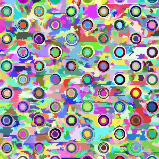 Free abstract pattern shapes illustration