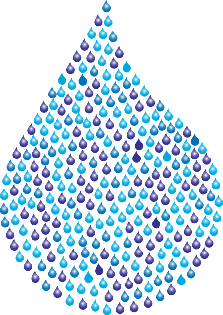 Free drop water tears vector
