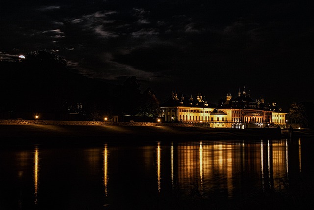 Sachsen, Pillnitz, Schloss, Elbe
