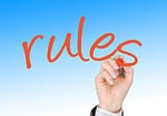 rules, hand, leave
