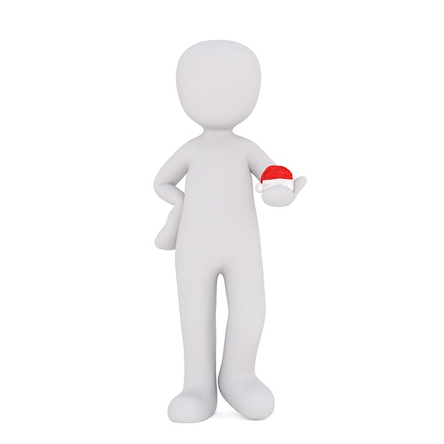 Blanke Man, 3D Model, Hele Lichaam
