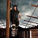 vikings, ship, warrior