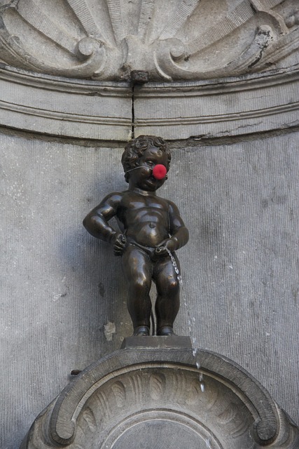 Pis, Bruselas, Calle, Fuente