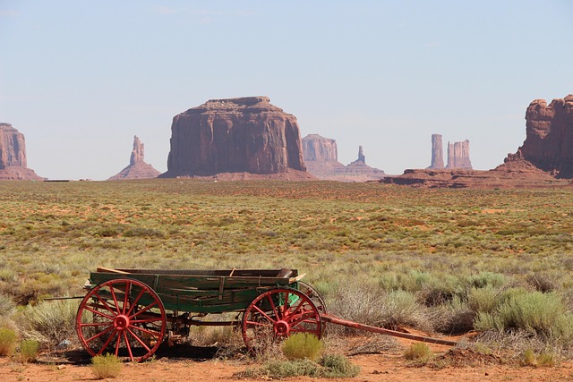 Free Monument Valley Cart photo and picture