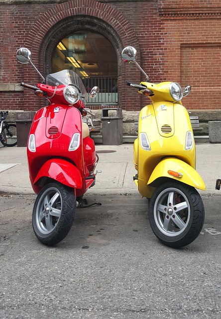 Free Vespa Scooter photo and picture