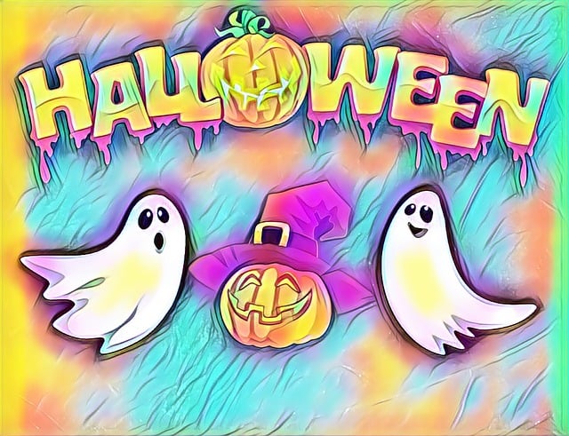 Download free HD stock image of Halloween Multicoloured Free halloween multicoloured autumnal illustration