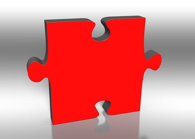 Free jigsaw puzzle pieces illustration