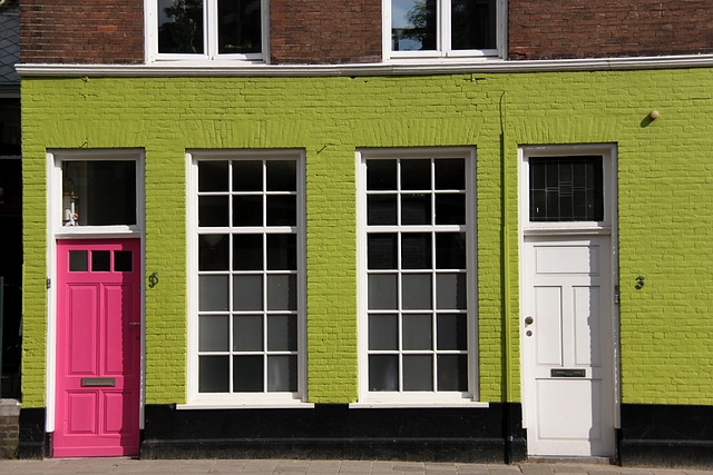 Den Haag, Scheveningen, Türen, Fenster