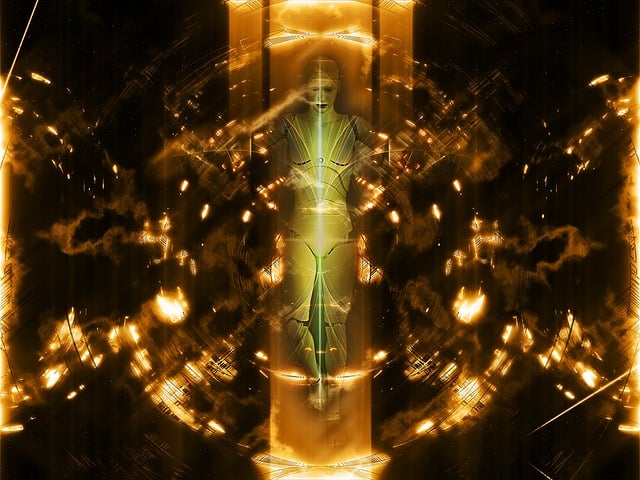 Free science fiction fantasy futuristic illustration