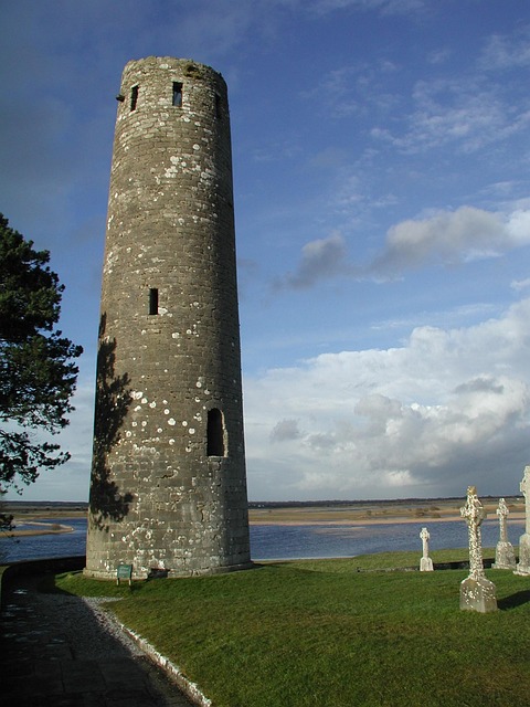 Free Clonmacnoise Tower photo and picture