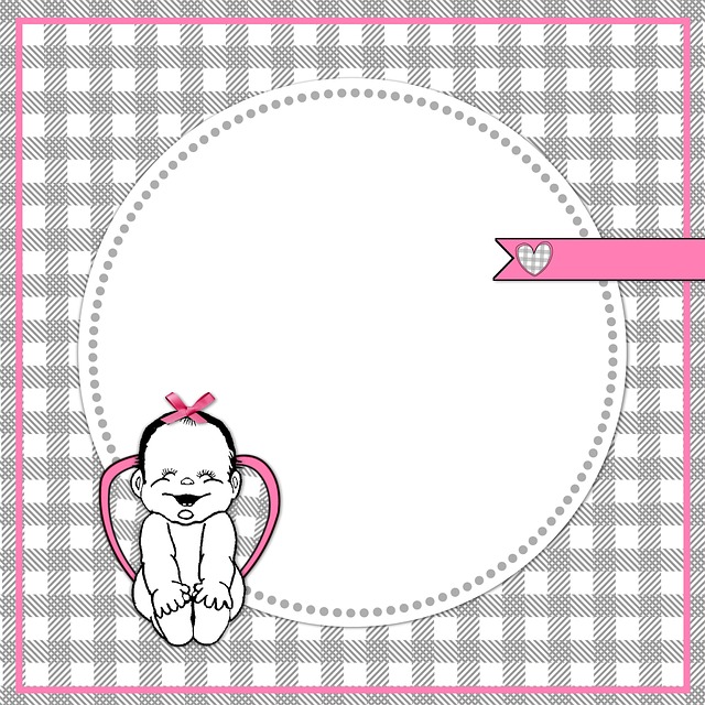 Free birth map girl illustration