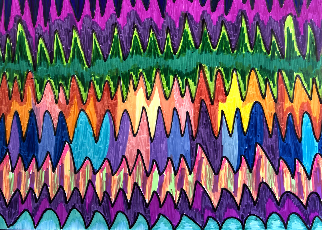 Download Background Paper Felt Pens Royalty-Free Stock Illustration