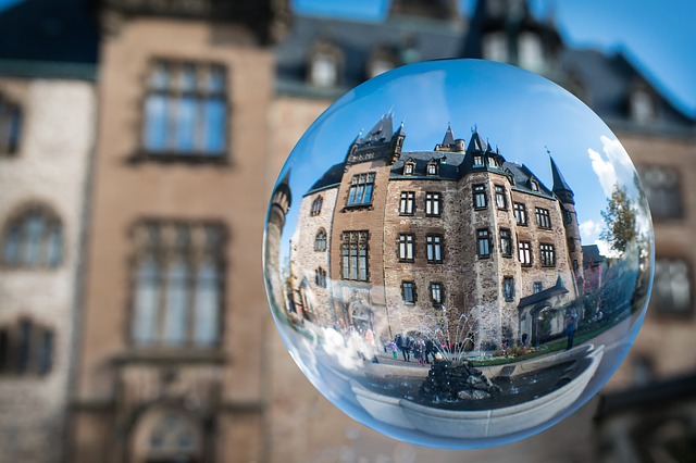 Free glass sphere castle wernigerode illustration