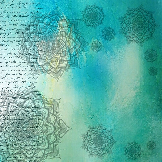 Free background mandala grunge illustration