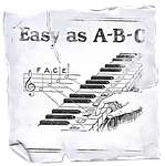 piano, lesson, note