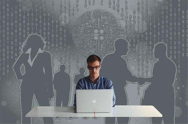 Free entrepreneur begin start-up illustration