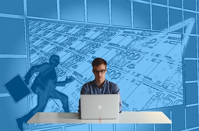 Free entrepreneur begin start-up illustration