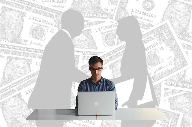 Free entrepreneur begin start-up illustration