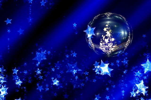 Free christmas ornament stars bullet illustration