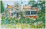 art from sweden, artist carl larsson, painting