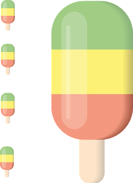 Eis, Icon, Stiel, Essen, Lebensmittel