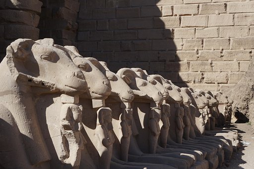 Egypten, Tempel, Karnak, Historisk