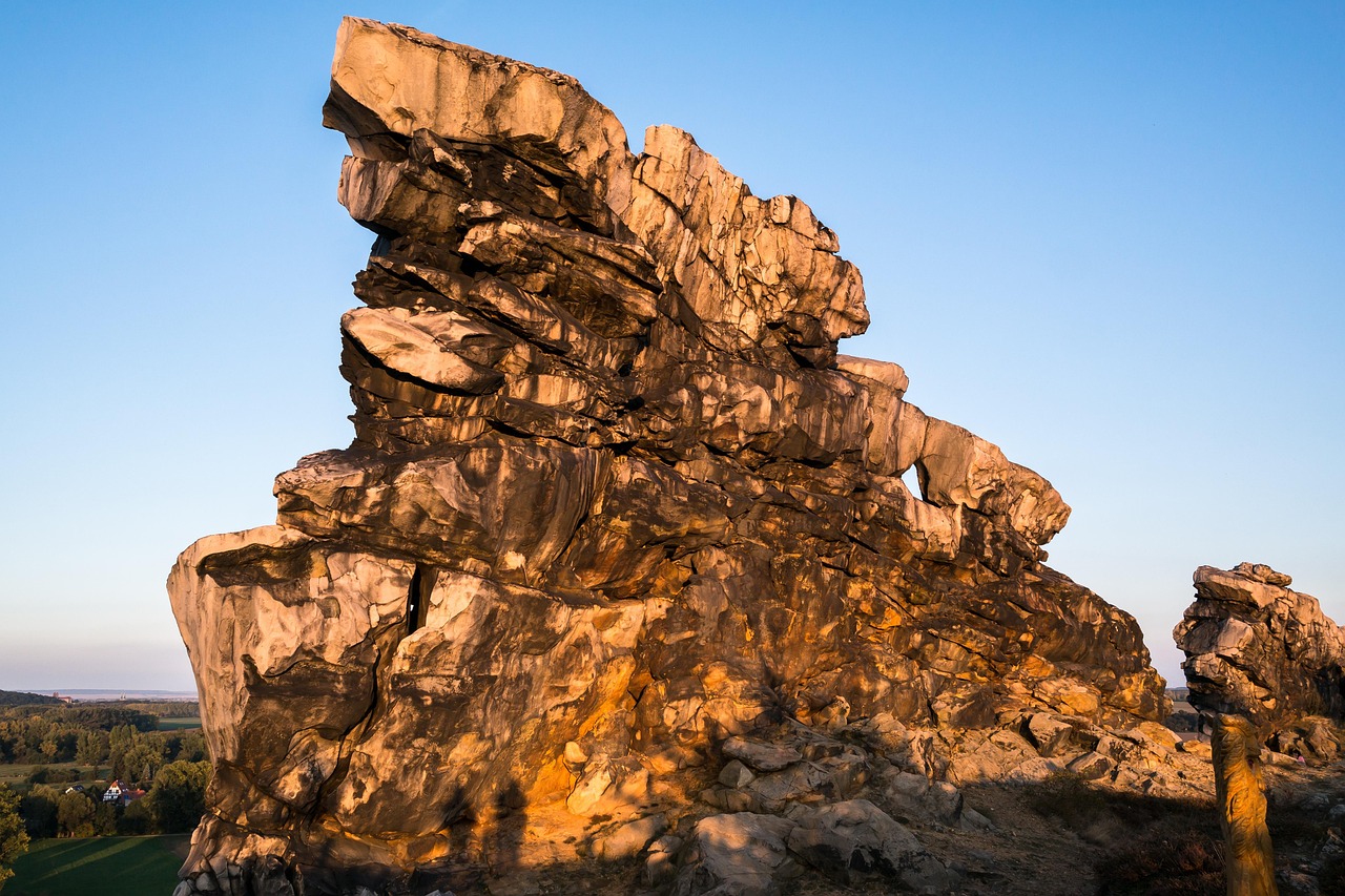 Germany Devil Rocks Devil Wall Königstein Rock Evening - Free photo on Pixabay - Pixabay