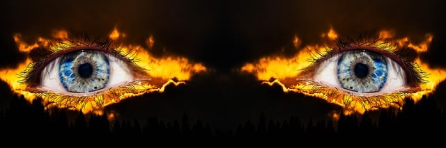 Free surreal eye fantasy illustration