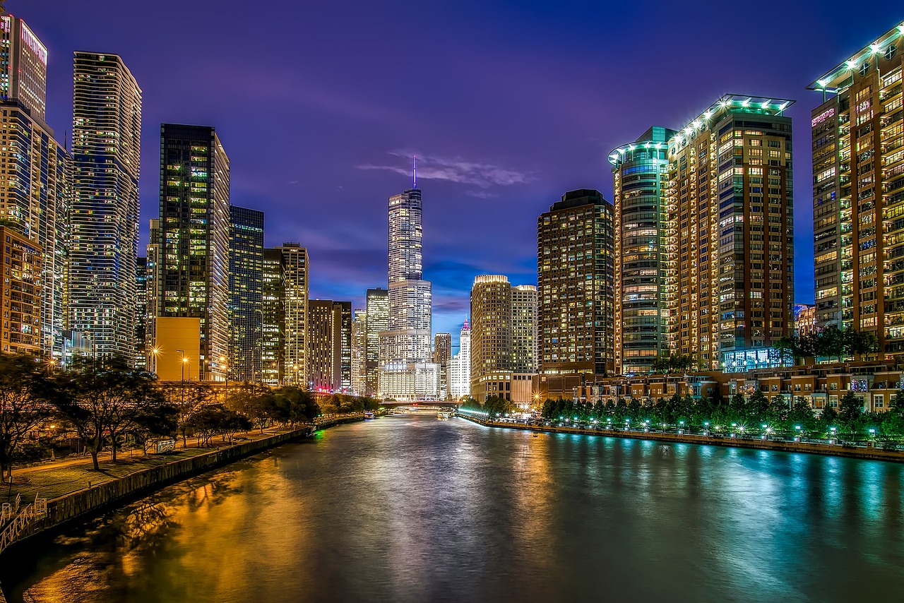 Chicago Illinois River Free Photo On Pixabay