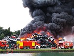 smoke, fire, brand