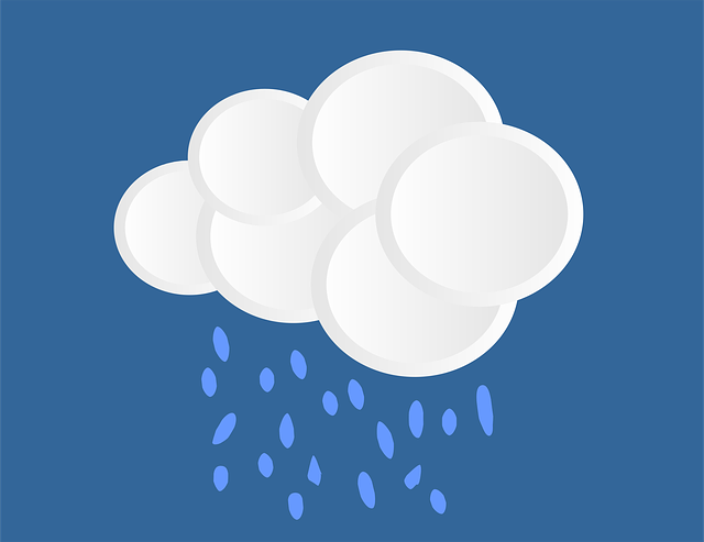 Free rain cloud nature illustration
