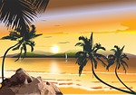 brazilian beach, beach northeast, brazil
