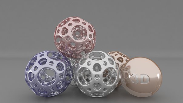 Bold, Metal, 3D