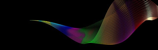 Free graphic arts black background gradient illustration
