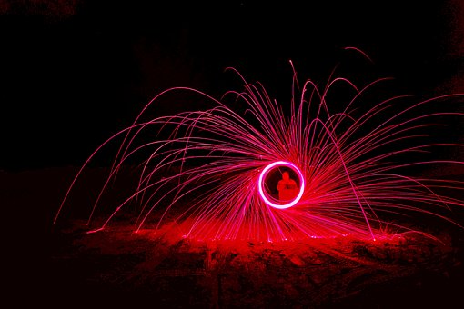 Dlhá Expozícia, Noc, Účinok, Photoshop