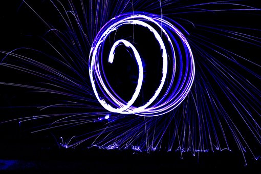 Dlhá Expozícia, Noc, Účinok, Photoshop
