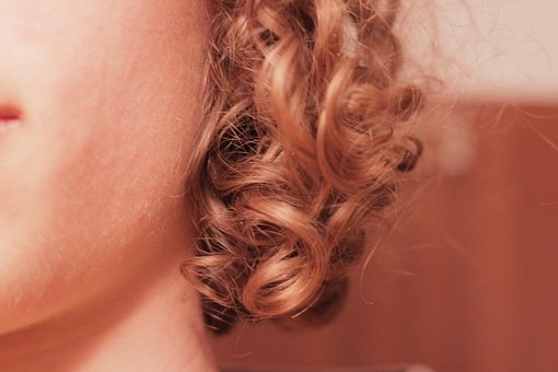 Locken, Haare, Frisur, Blond, Lockig