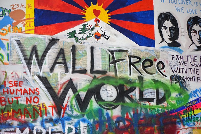 Free John Lennon Wall Prague photo and picture