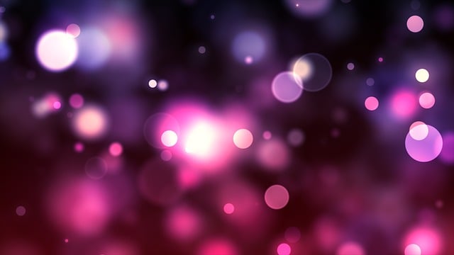 Free bokeh light glow illustration