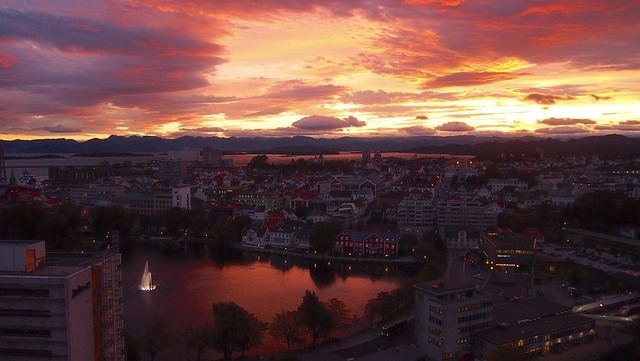Free Sunrise Norway photo and picture