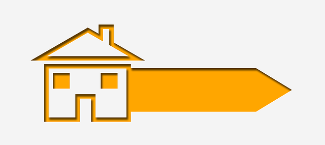 Pijl, Richting, Huis, Home, Pictogram