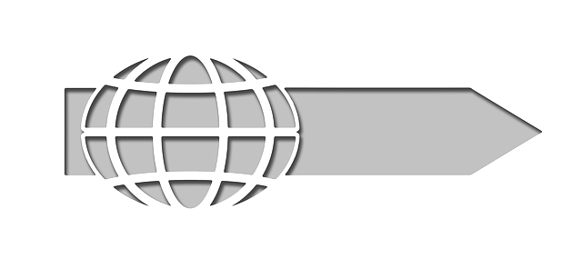 Pfeil, Richtung, Globus, Welt