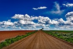 colorado, landscape, dirt road