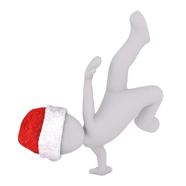 Dansen, Snaveldans, Blanke Man, 3D Model