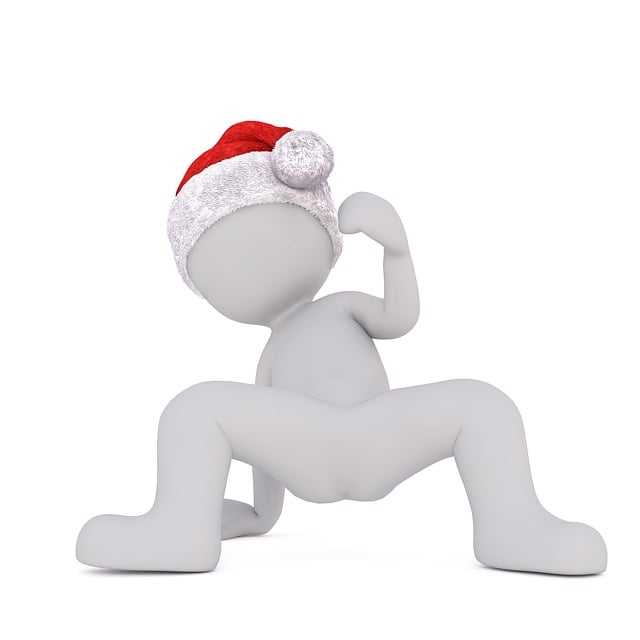 Blanke Man, 3D Model, Geïsoleerd, 3D