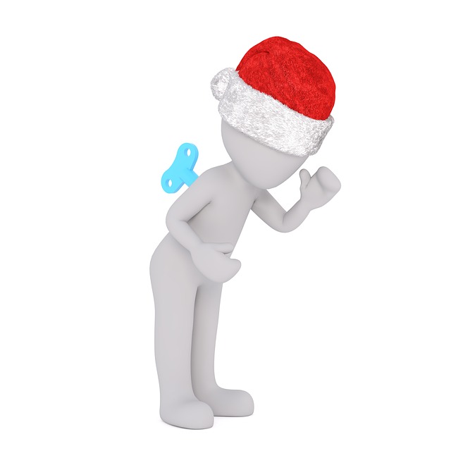 Free white male robot 3d model illustration