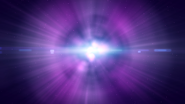 Free light purple cosmic illustration